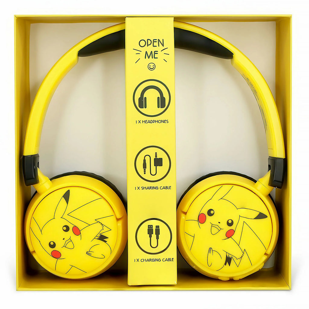 Pokemon Pikachu Kids Headphones - TOYBOX Toy Shop