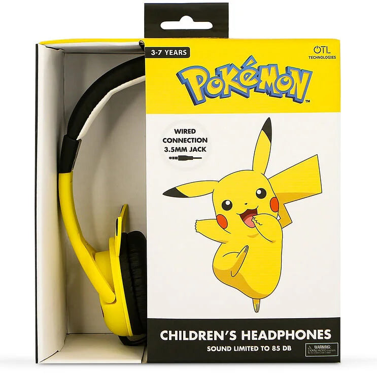 Pokemon Pikachu Kids Headphones - TOYBOX Toy Shop