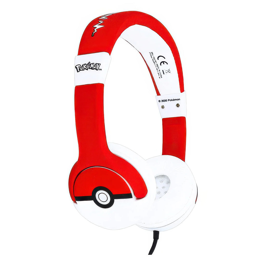 Pokemon Pokeball Icon Kids Headphones - TOYBOX Toy Shop