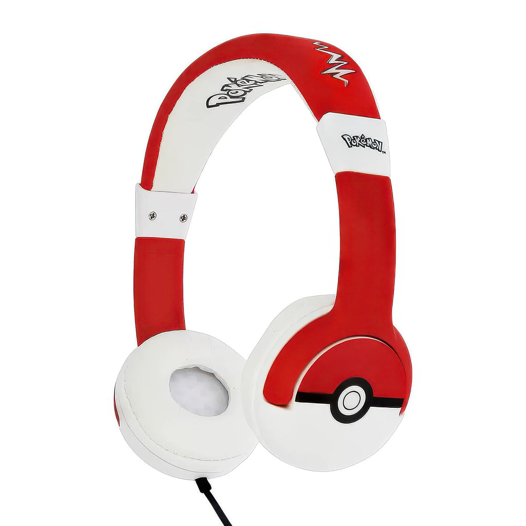 Pokemon Pokeball Icon Kids Headphones - TOYBOX Toy Shop