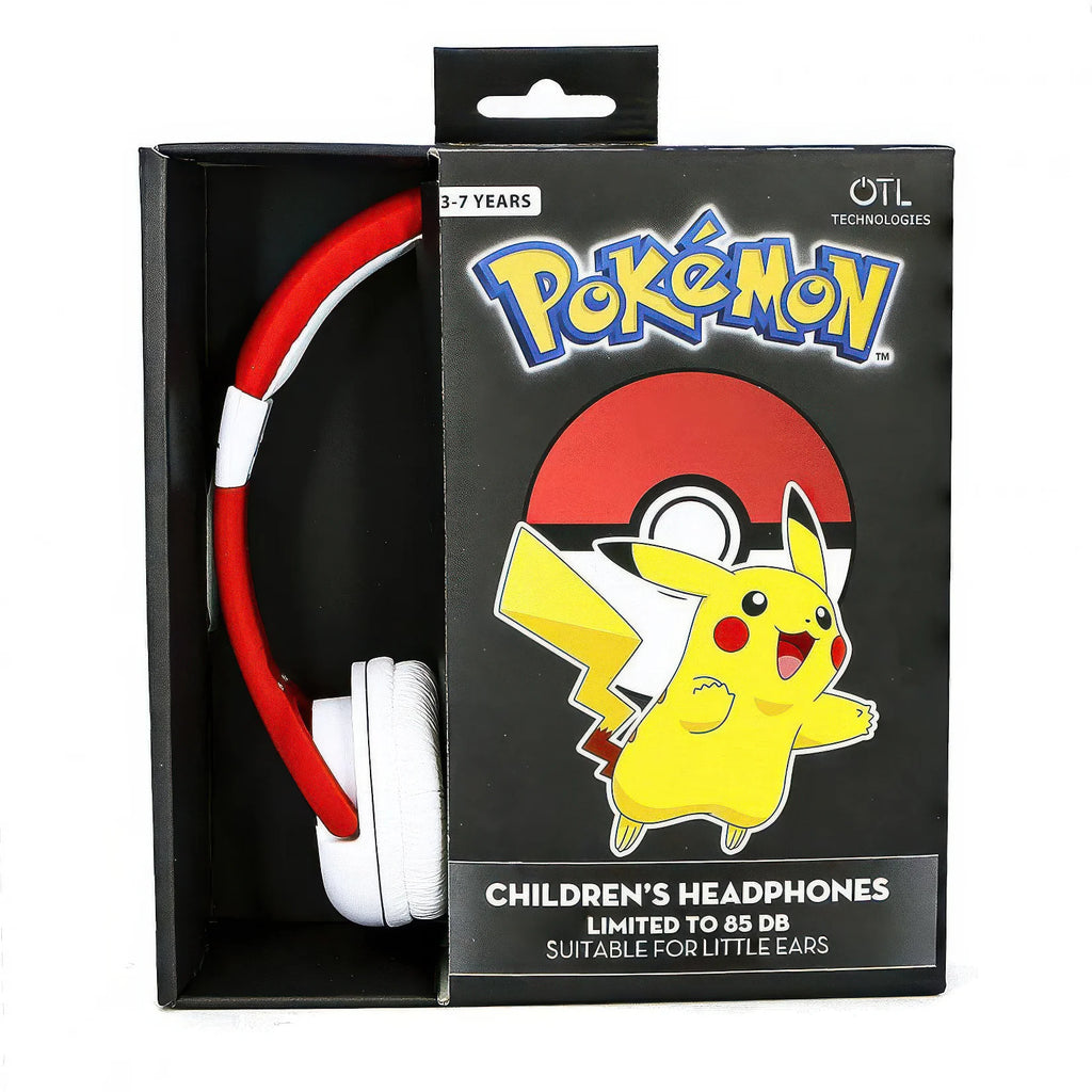 Pokemon Pokeball Icon Kids Headphones - TOYBOX Toy Shop