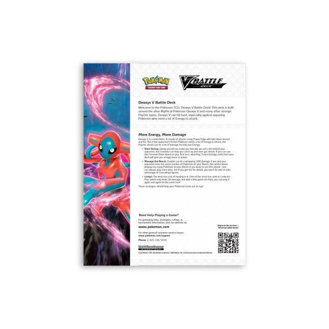Pokémon TCG Deoxys V Battle Deck Cards - TOYBOX Toy Shop
