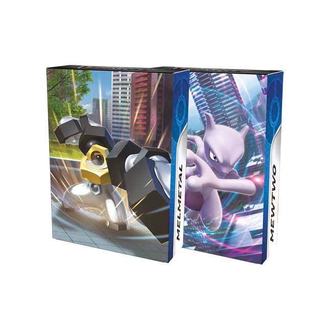 Pokémon TCG GO Battle Decks Bundle Mewtwo V Melmetal V Cards - TOYBOX Toy Shop