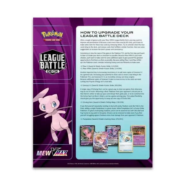 Pokémon TCG: Mew VMAX League Battle Deck - TOYBOX Toy Shop