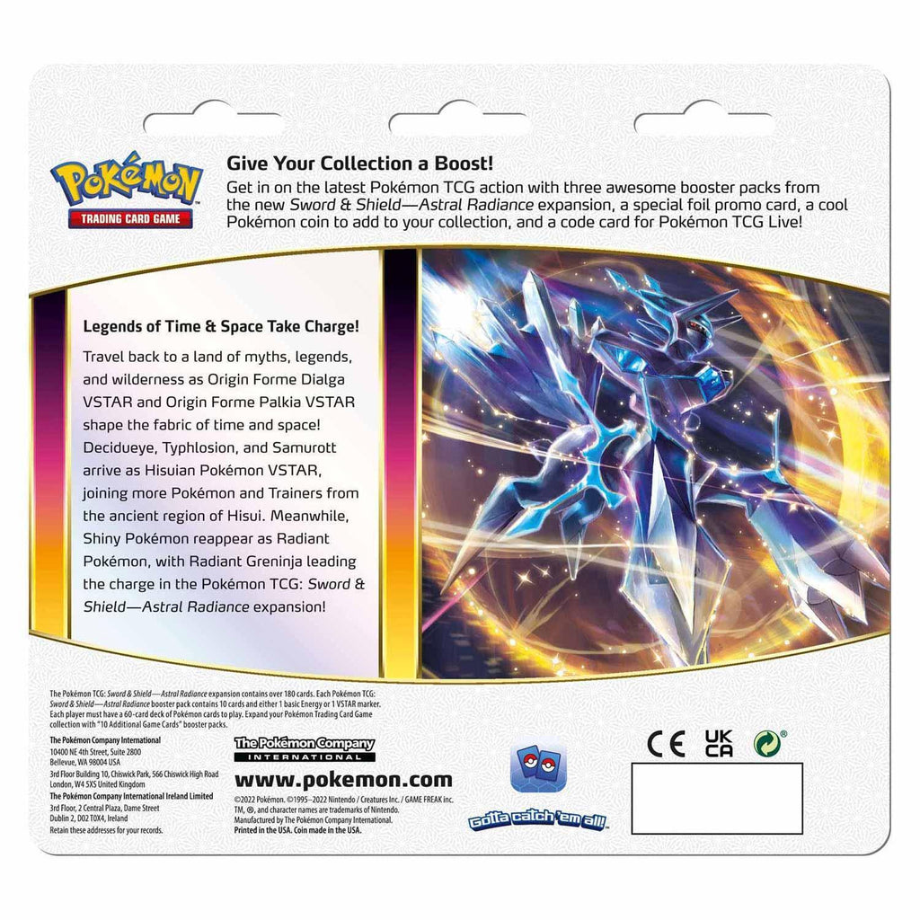 Pokémon TCG S&S Astral Radiance Sylveon Promo Cards - TOYBOX Toy Shop