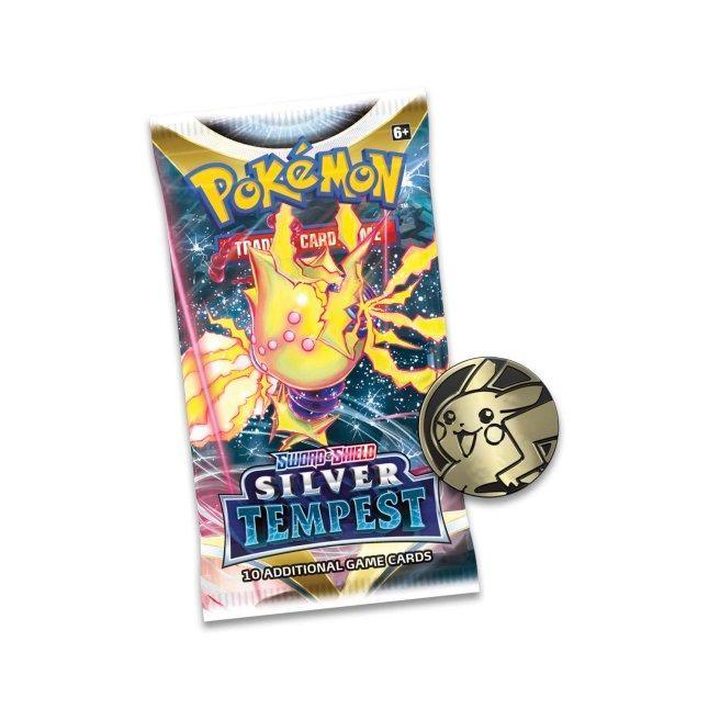 Pokémon TCG: Sword & Shield - Silver Tempest 3 Manpahy Booster Packs - TOYBOX Toy Shop