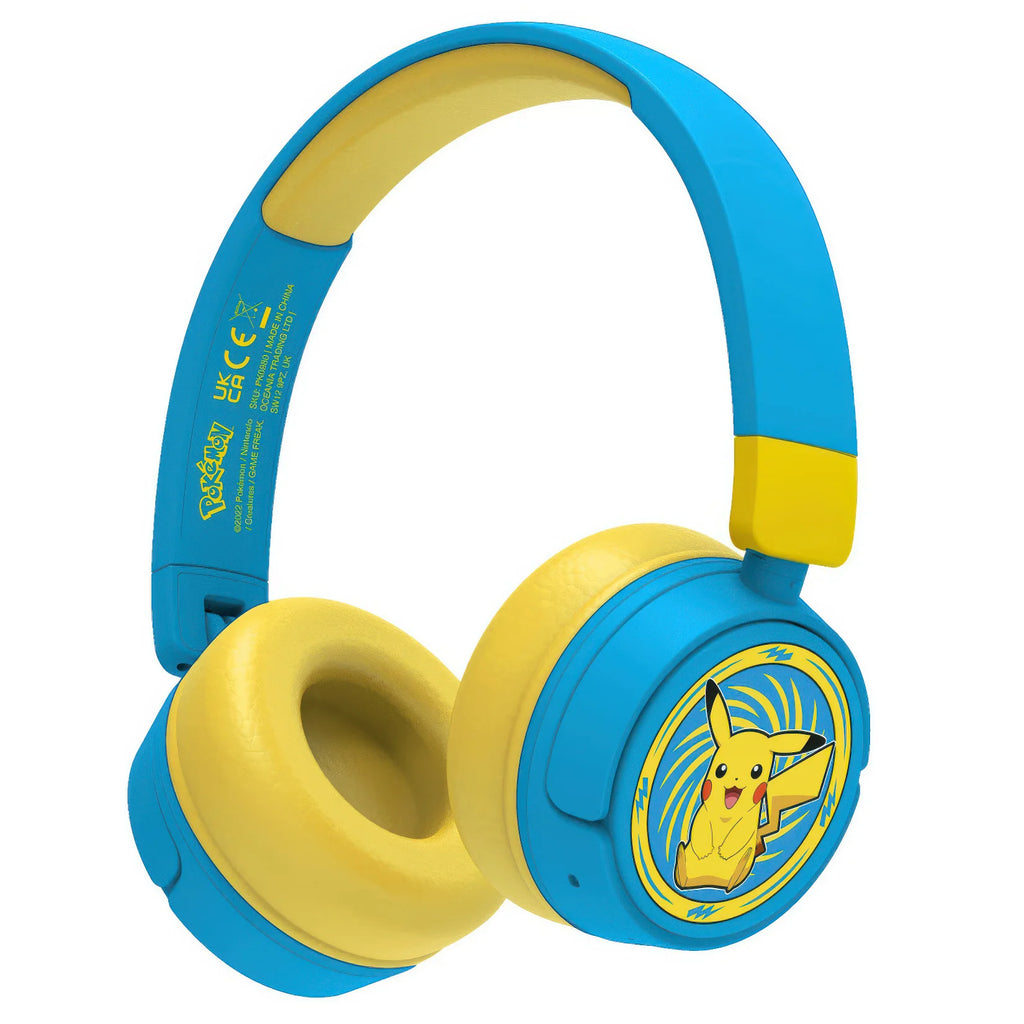 Pokémon Pikachu Wireless Kids Headphones - TOYBOX Toy Shop