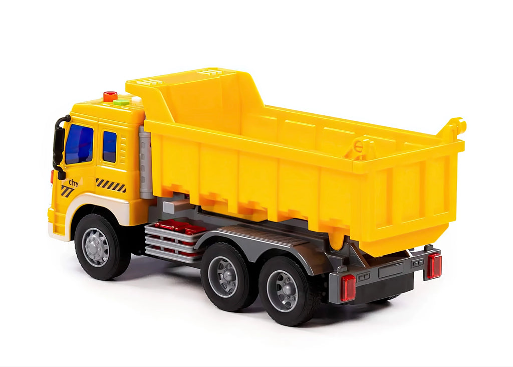 Polesie City Dump Truck – Friction Powered