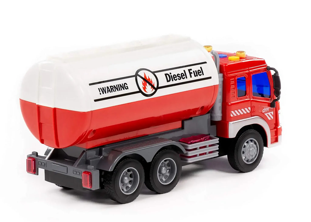 Polesie City Fuel Truck - Friction Powered