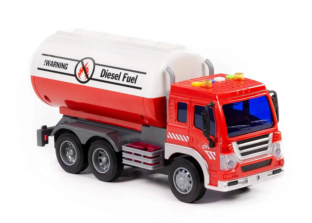Polesie City Fuel Truck - Friction Powered