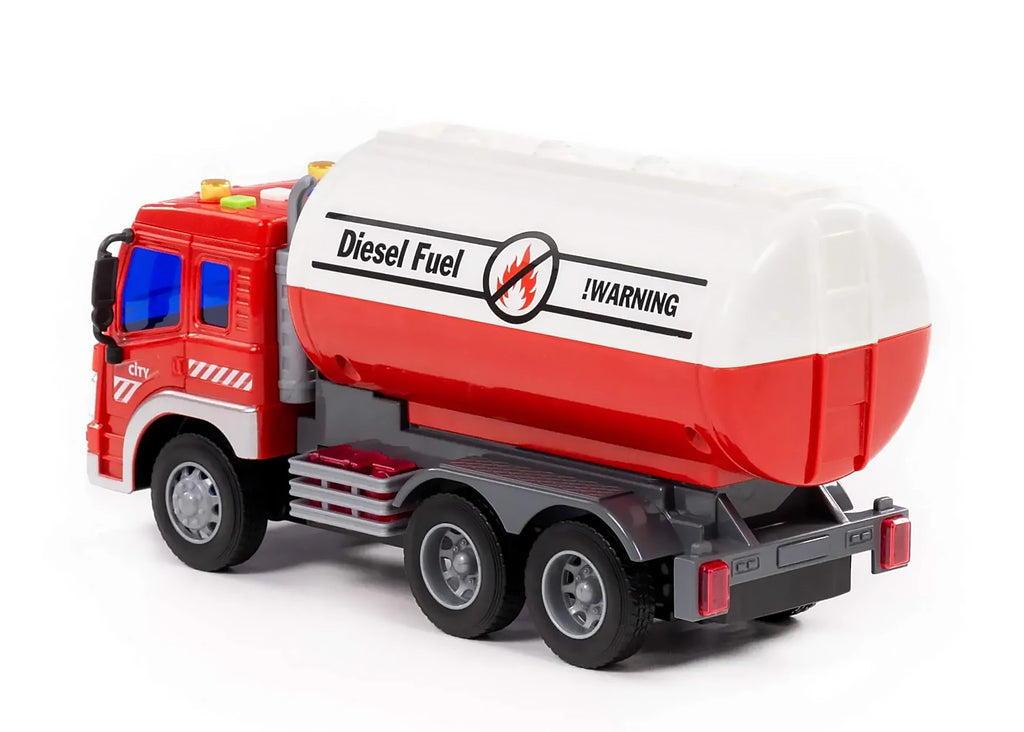 Polesie City Fuel Truck - Friction Powered