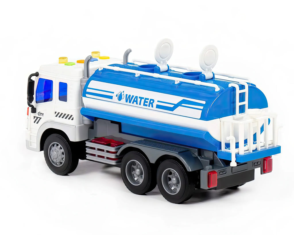 Polesie City Water Tank Sprinkler Truck - Friction-powered