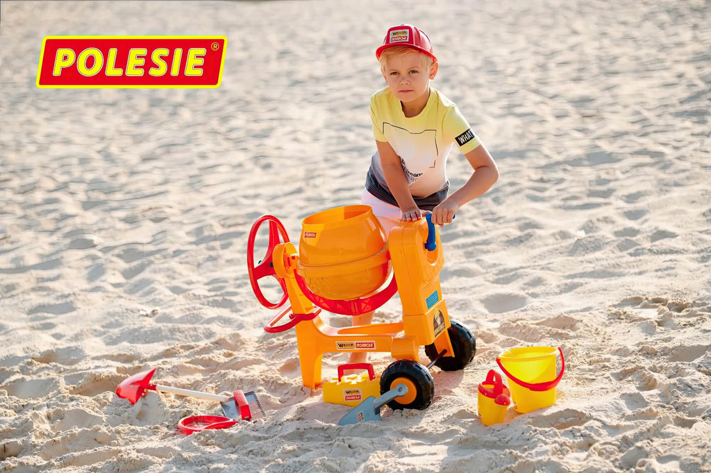 Cement-mixer Construction Playset 8 Pcs