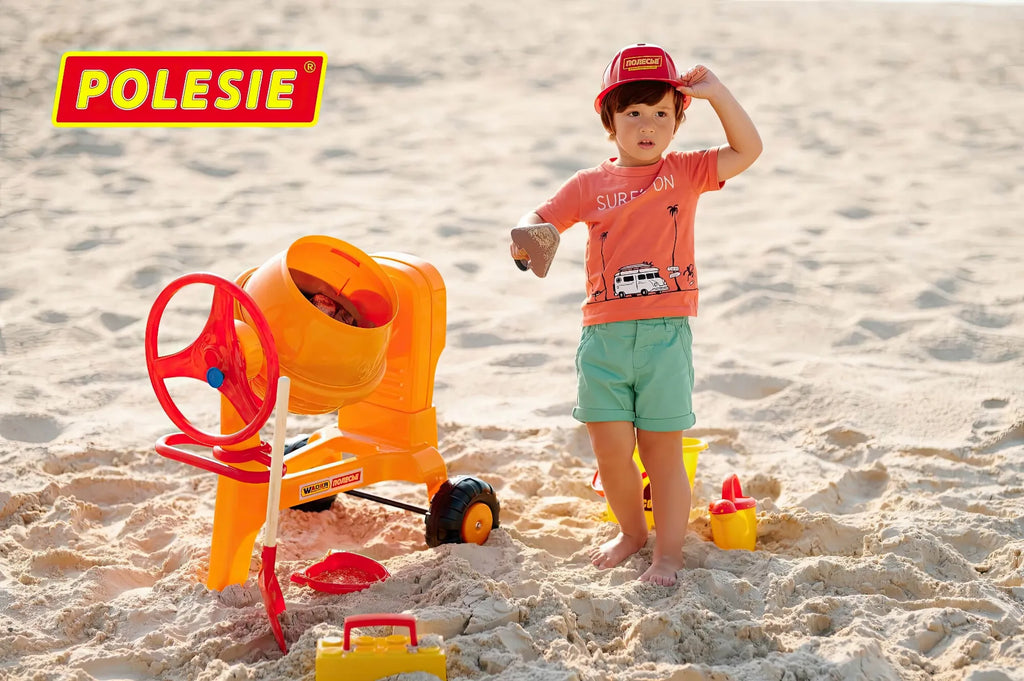 Cement-mixer Construction Playset 8 Pcs