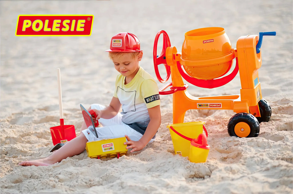 Cement-mixer Construction Playset 8 Pcs
