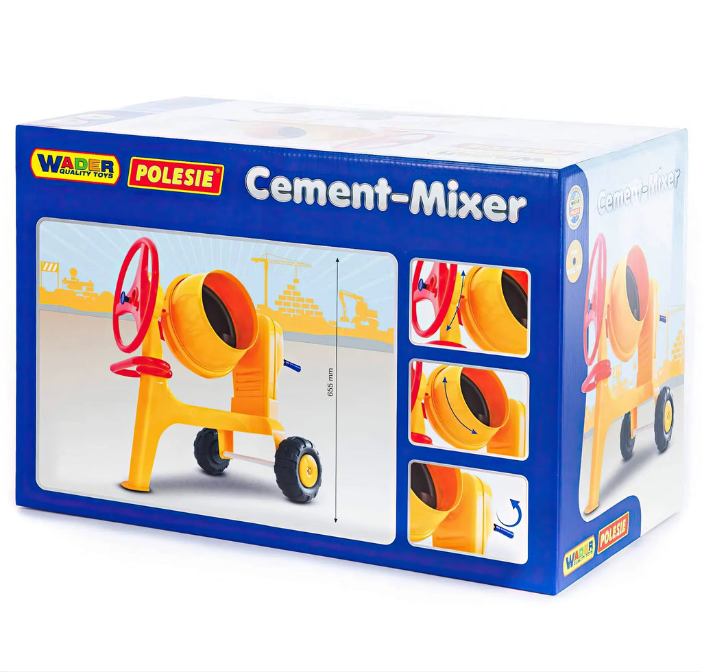 Cement-mixer Construction Playset 8 Pcs