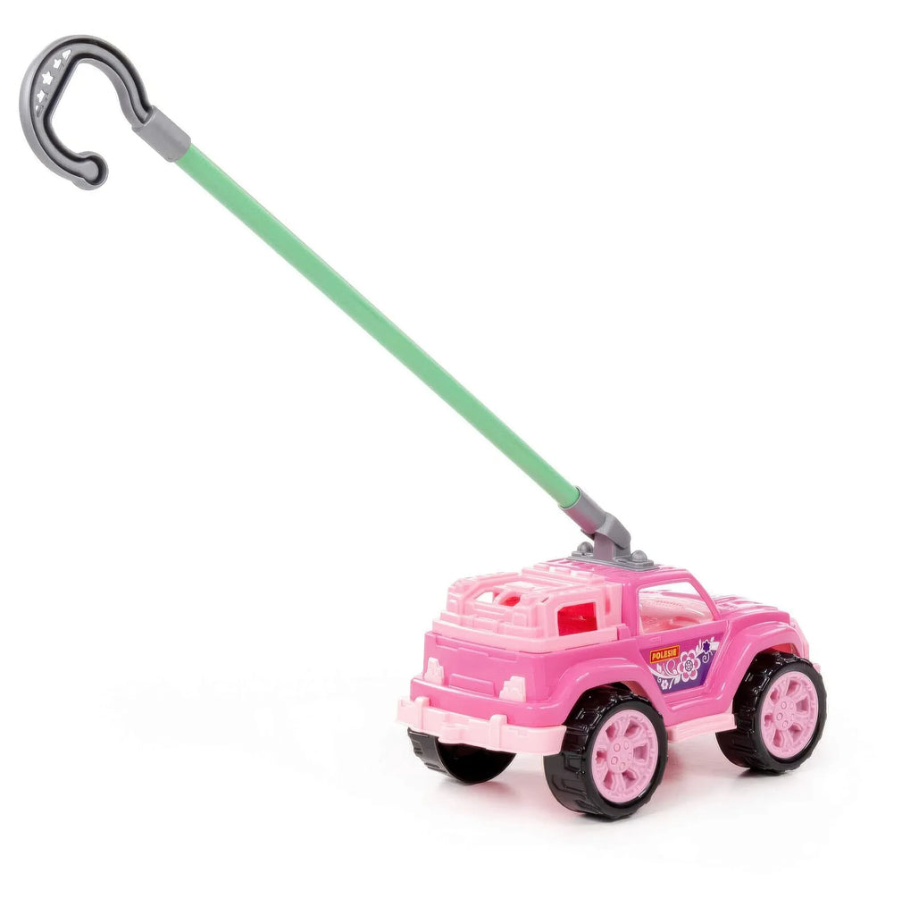 Polesie Legionary Push Along Car - Pink
