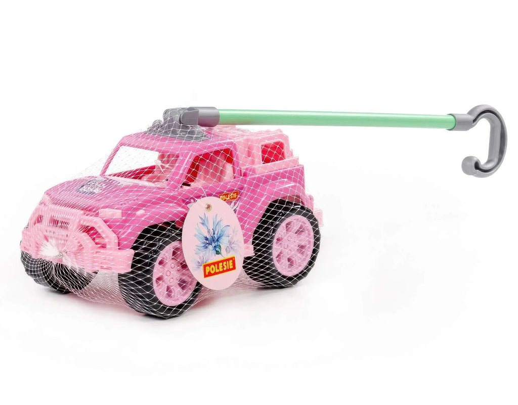 Polesie Legionary Push Along Car - Pink
