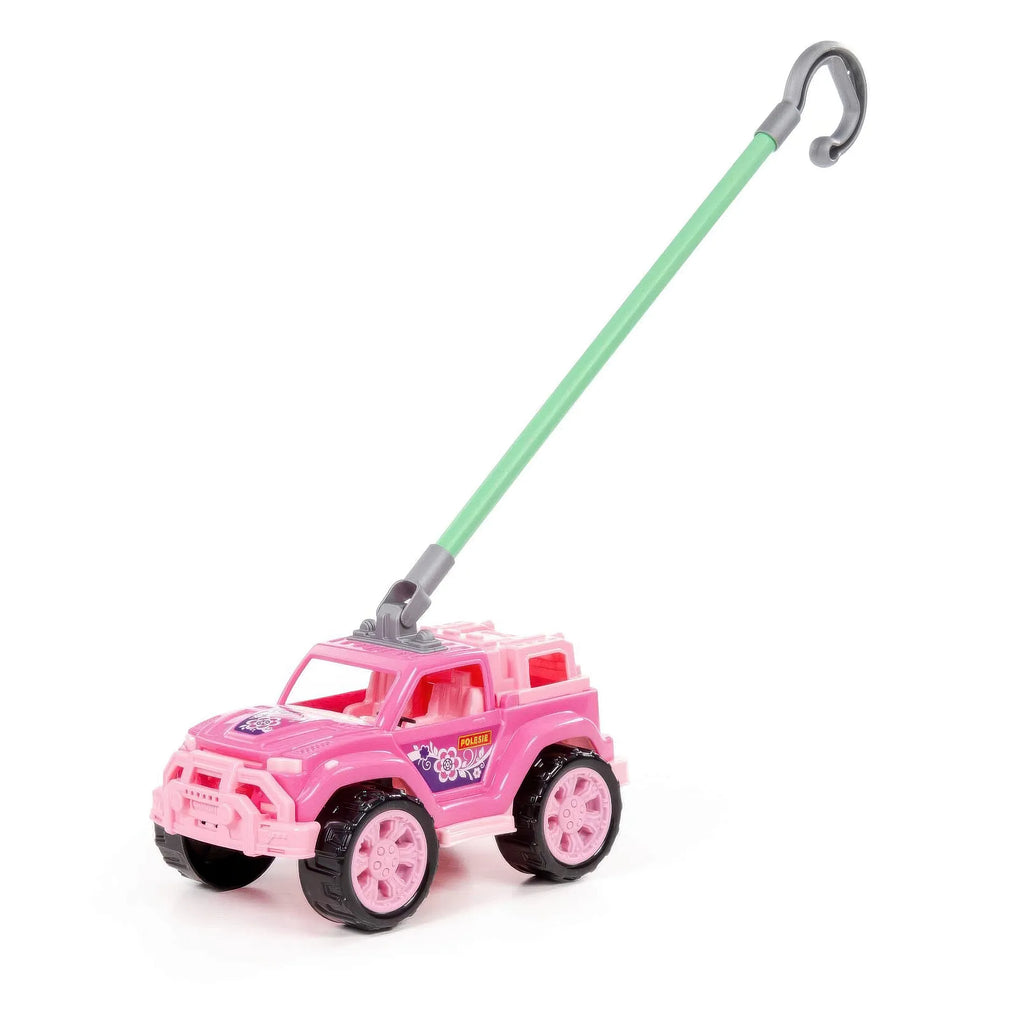 Polesie Legionary Push Along Car - Pink