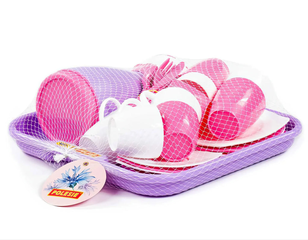 Girls Pretend Play Coffee Set 34 Pcs