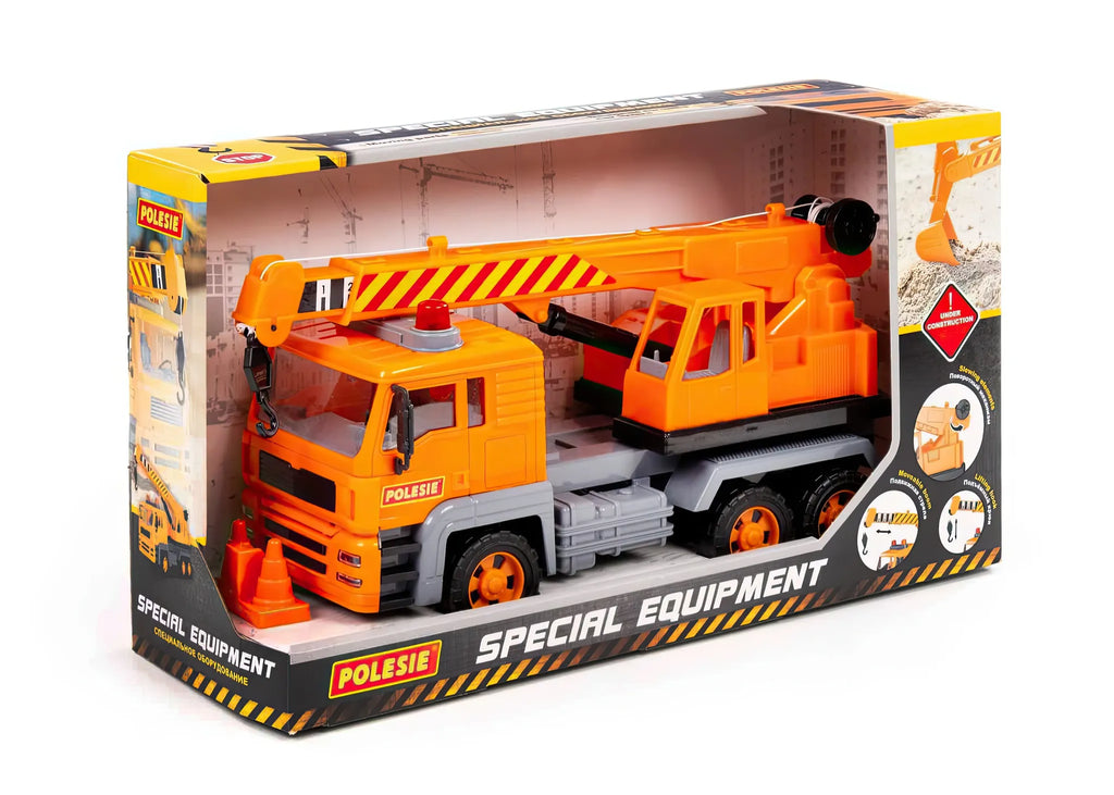 Polesie Special Equipment Crane Truck