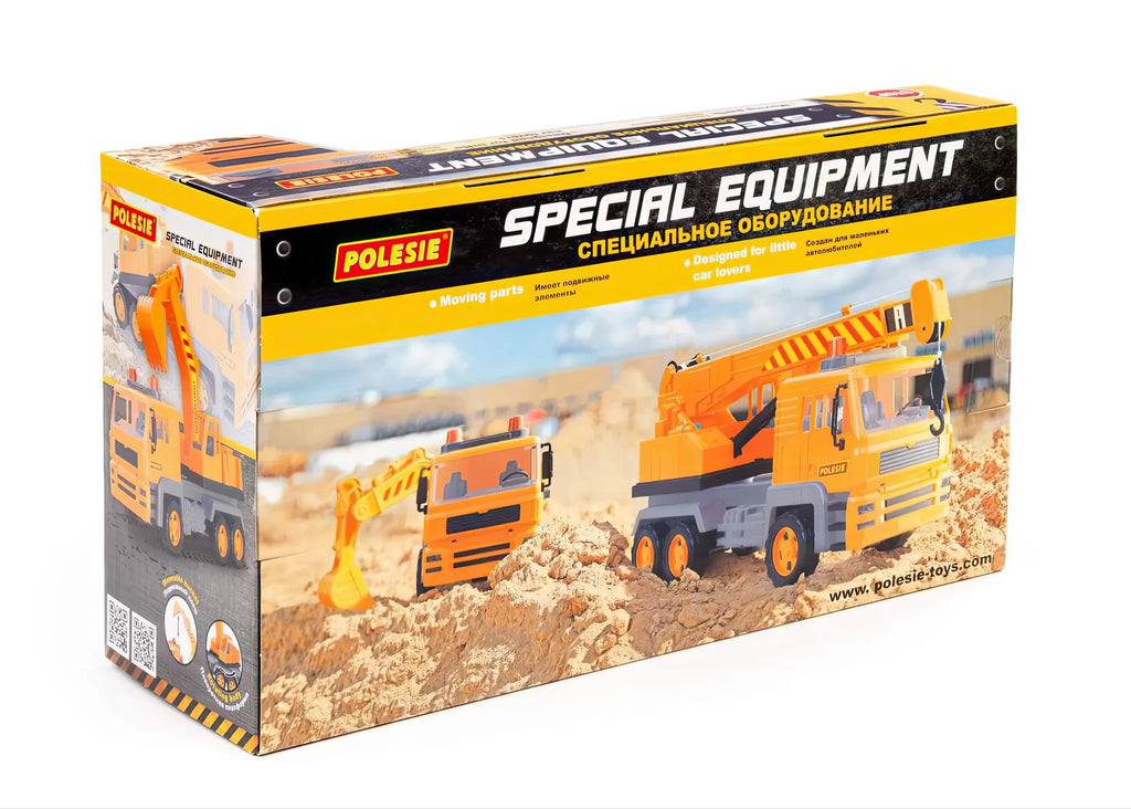 Polesie Special Equipment Crane Truck