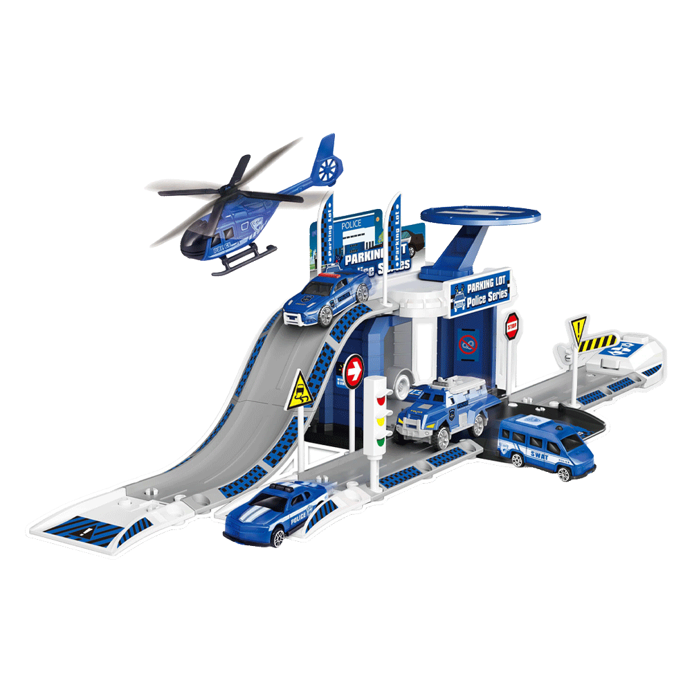 Police Car Parking Playset - TOYBOX Toy Shop