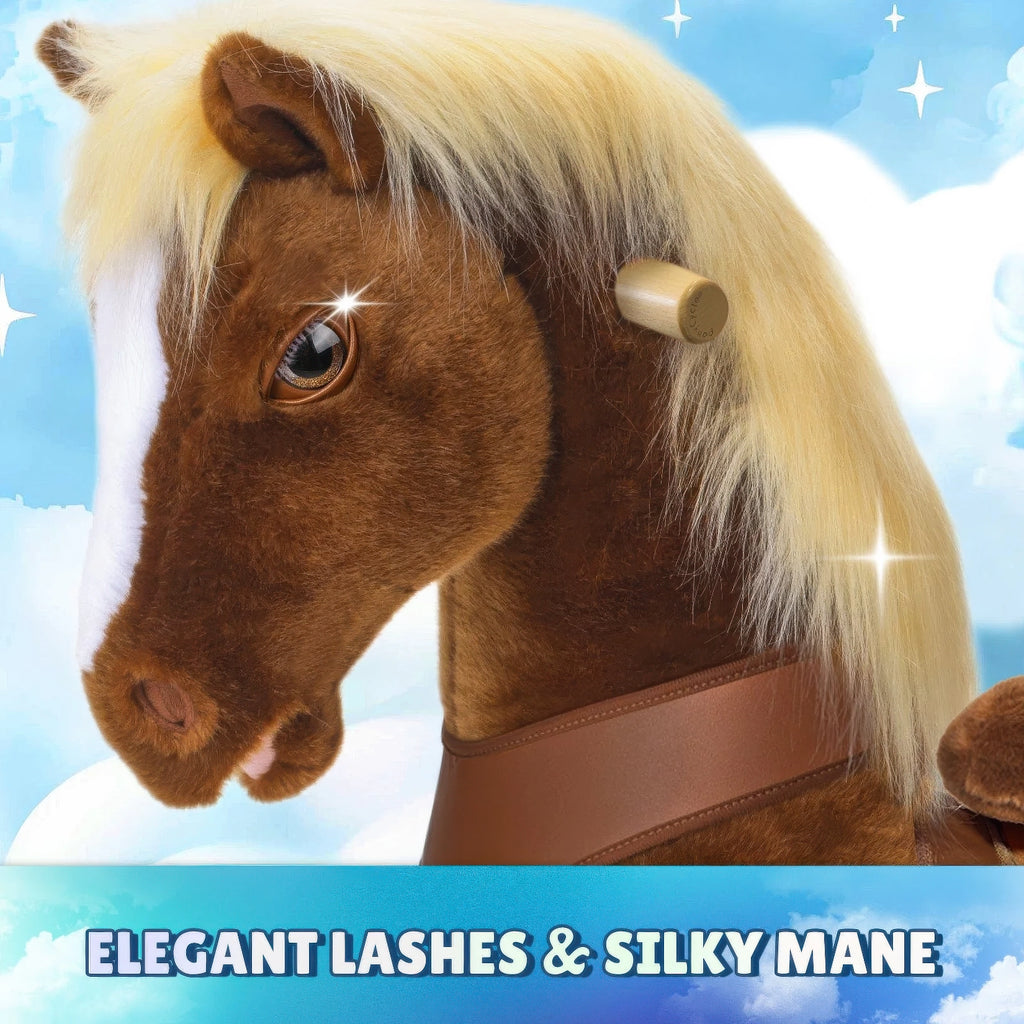 Ponycycle Advanced Model Y Ride-on For Kids - Brown