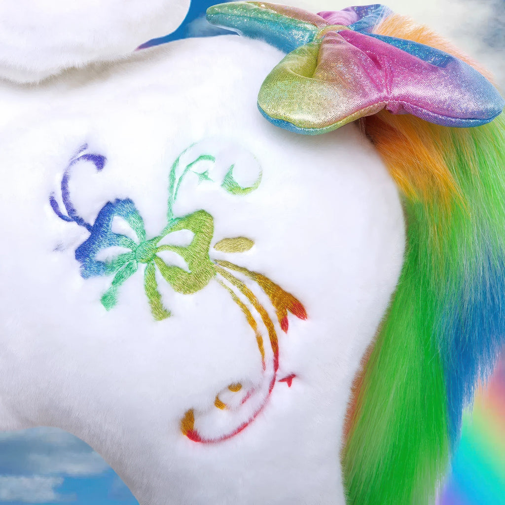 Ponycycle Walking Ride-on Premium Model X - Rainbow Unicorn