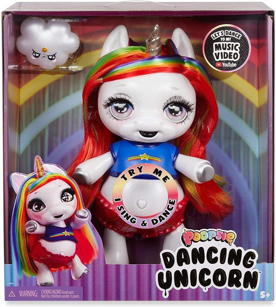 Poopsie 571162E7C Dancing Rainbow Brightstar – Dancing & Singing Unicorn Doll - TOYBOX Toy Shop