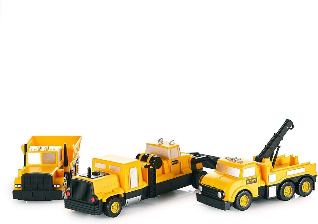 POPULAR PLAYTHINGS Mix or Match Vehicles, Magnetic Toy Play Set, Construction - TOYBOX Toy Shop