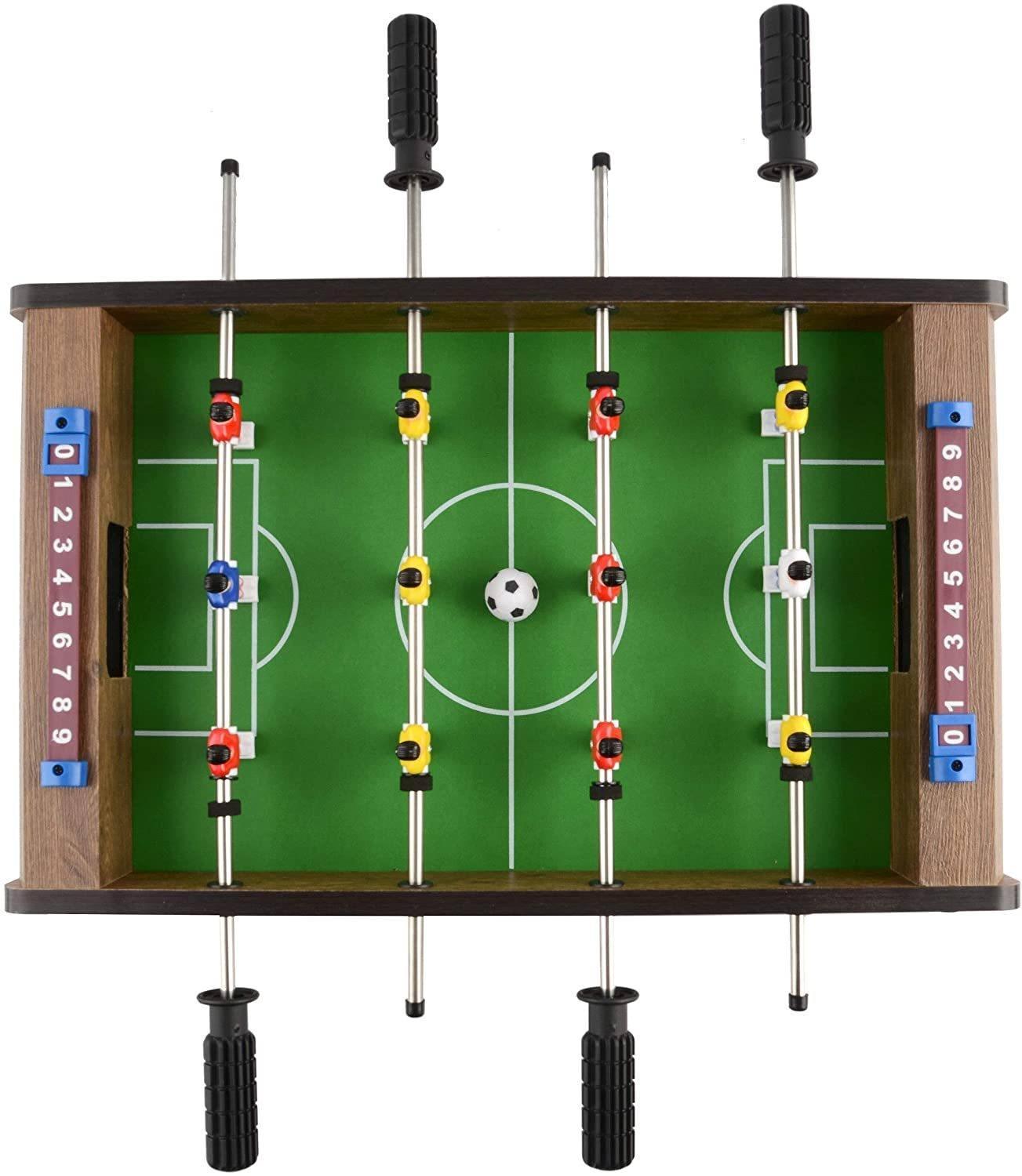 Power Play TY5893DB Calciobalilla Da Tavolo – Gioco Da Tavolo Portatile Per Bambini E Famiglie