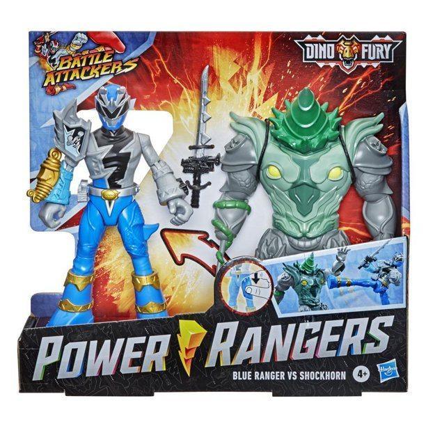 Power Rangers Dino Fury Battle Attackers 2-Pack - Assorted - TOYBOX Toy Shop