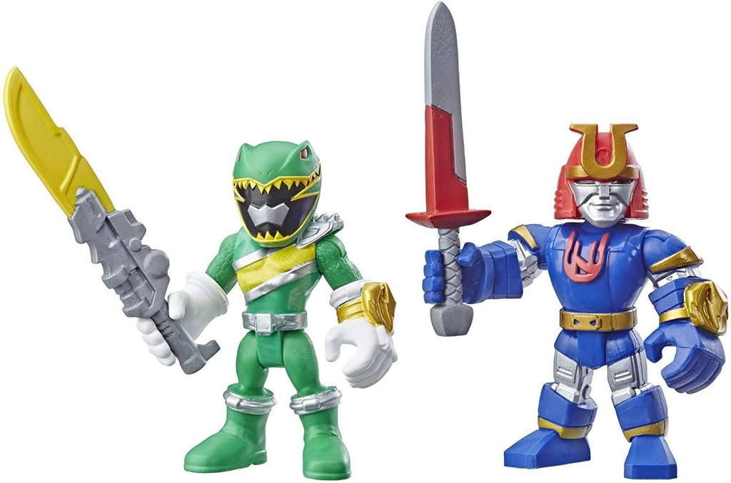 Power Rangers Playskool Heroes Figurines Green Ranger and Ninjor 2-pack - TOYBOX Toy Shop