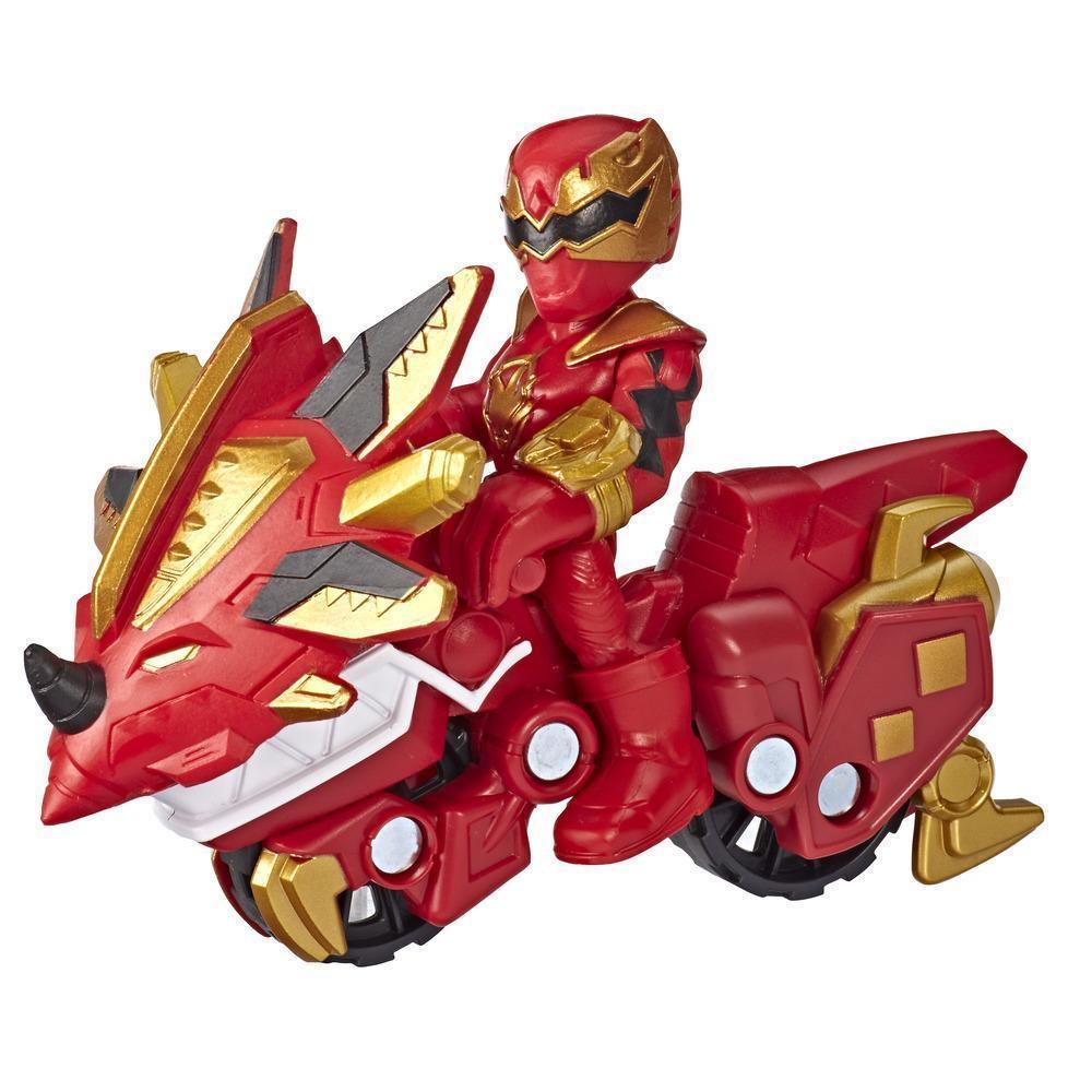Power Rangers Playskool Heroes Red Ranger and Raptor Cycle Figure and Vehicle 2-Pack - TOYBOX Toy Shop