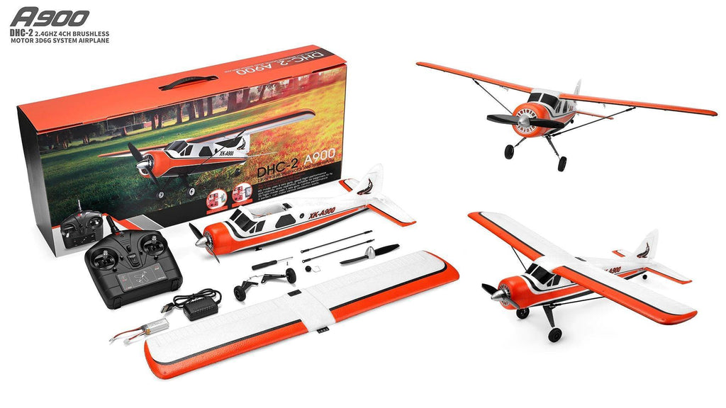 Professional A900 Remote Controlled RC Fixed Wing Airplane Glider Kit - TOYBOX Toy Shop