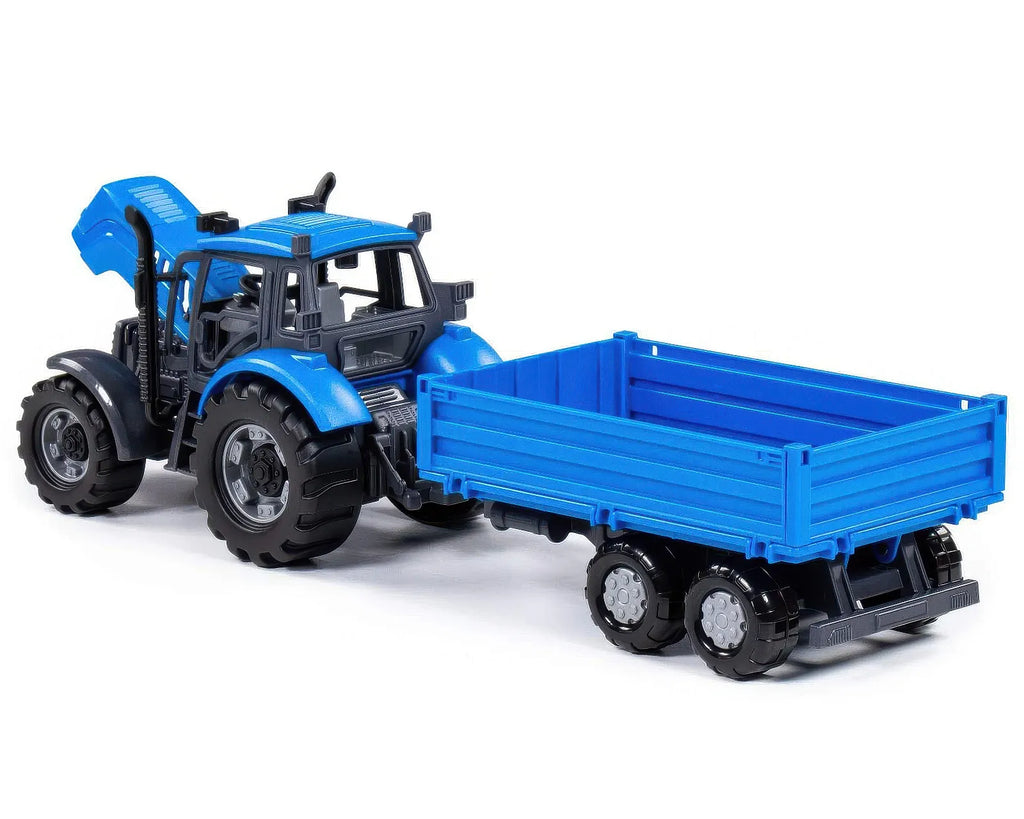 PROGRESS Friction Powered Drop-side Trailer Tractor