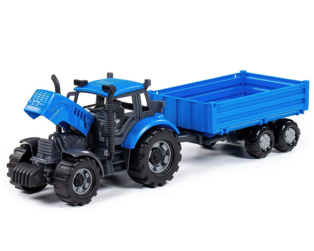 PROGRESS Friction Powered Drop-side Trailer Tractor