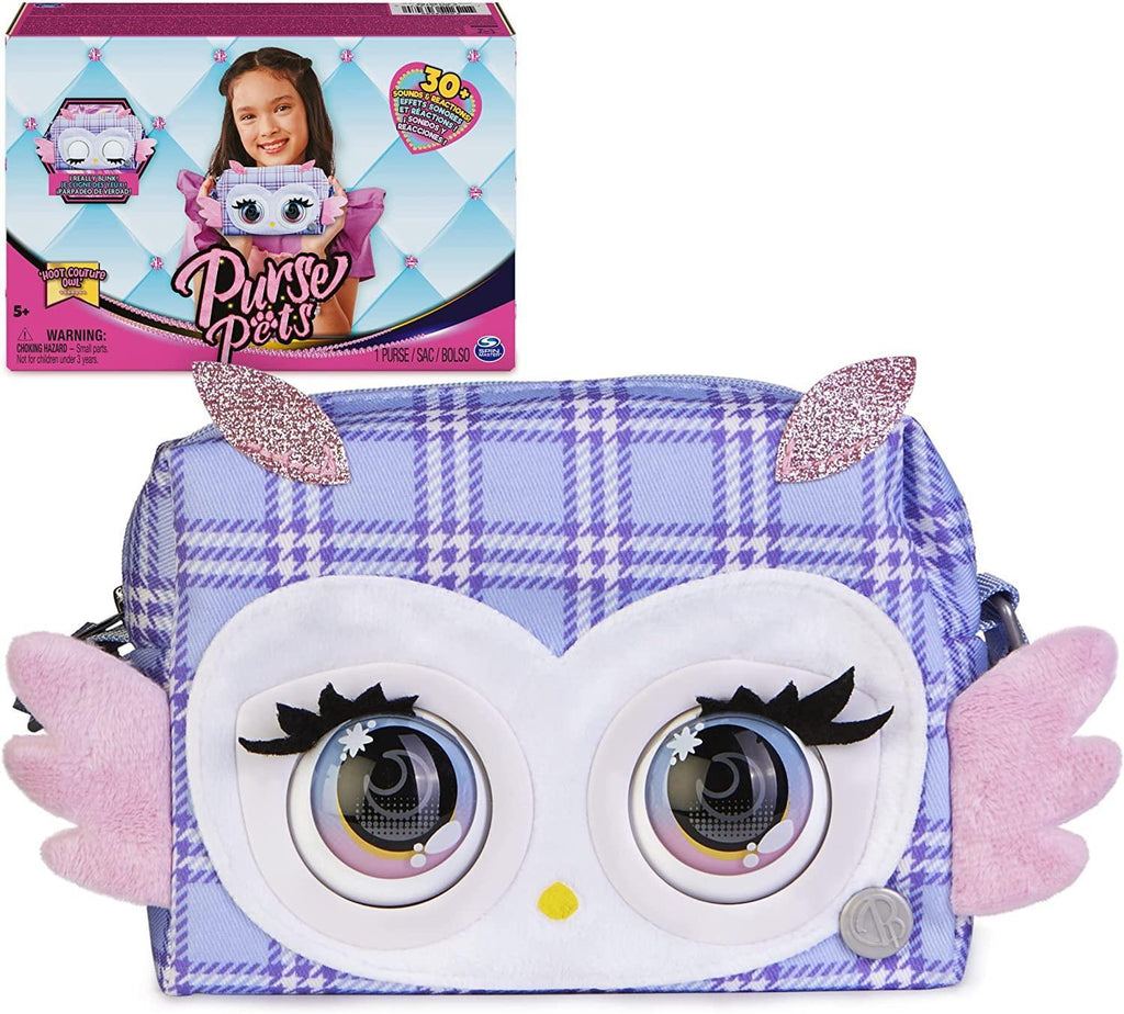 Purse Pets Print Perfect Hoot Couture Owl - TOYBOX Toy Shop