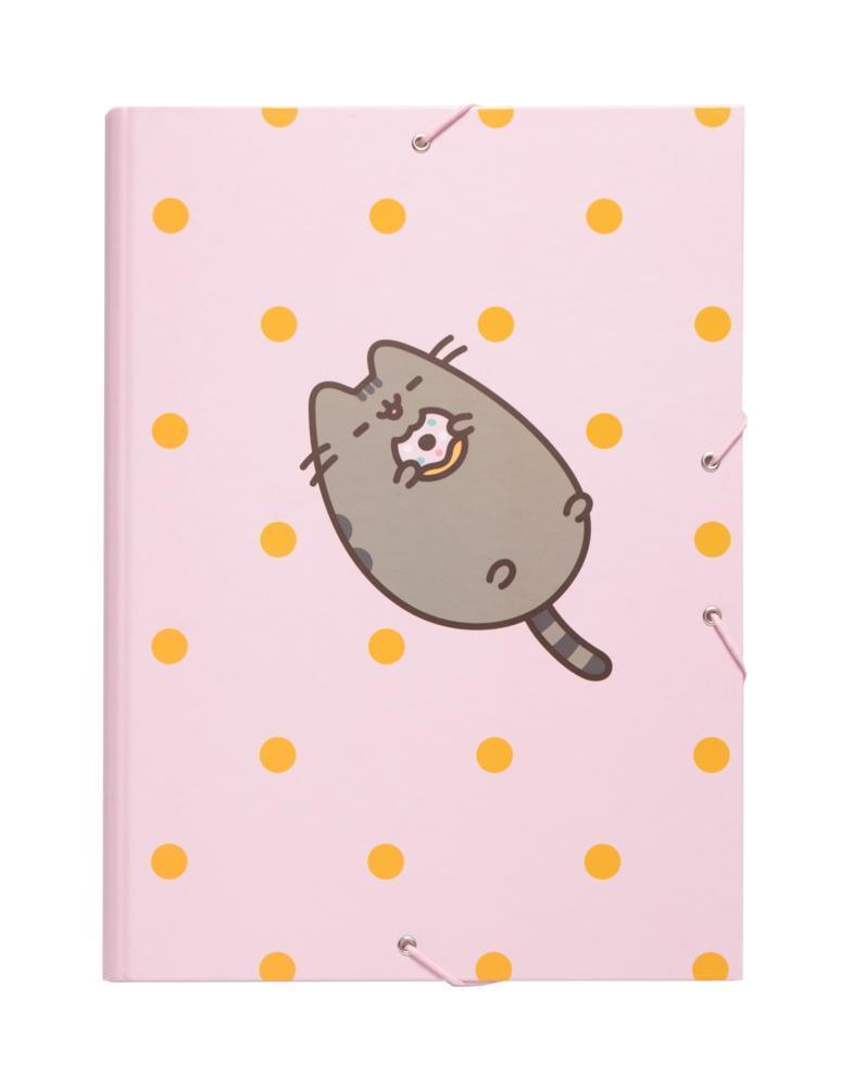 Pusheen Elasticated Filing Folder, Rose Collection - TOYBOX Toy Shop
