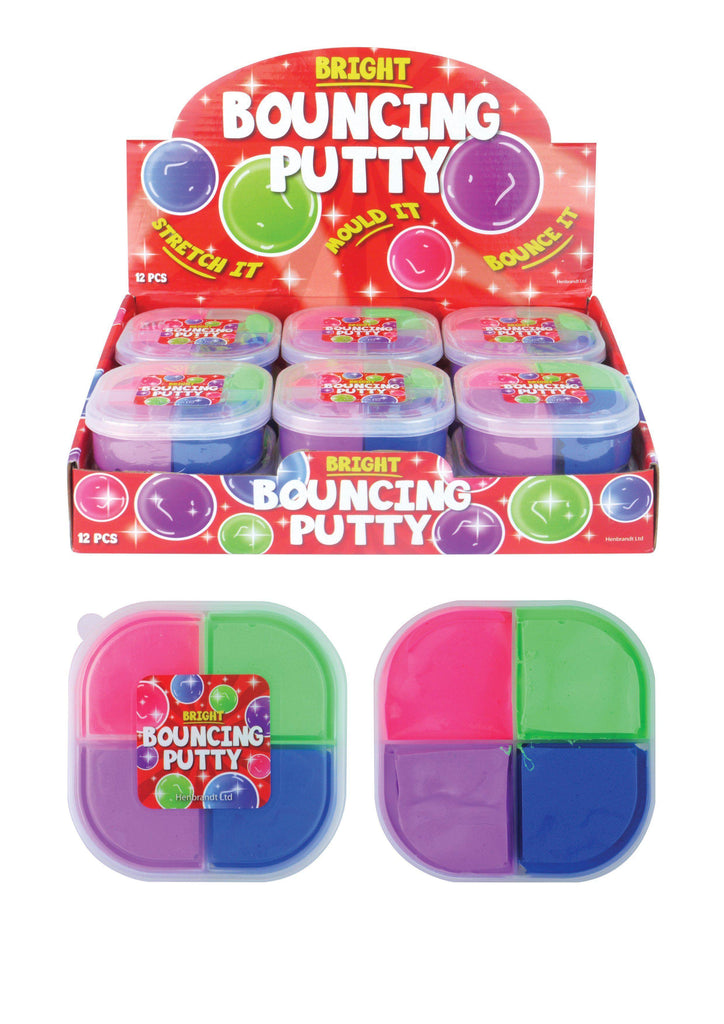 Putty Bouncing 4 Tone Tub 60g - TOYBOX Toy Shop