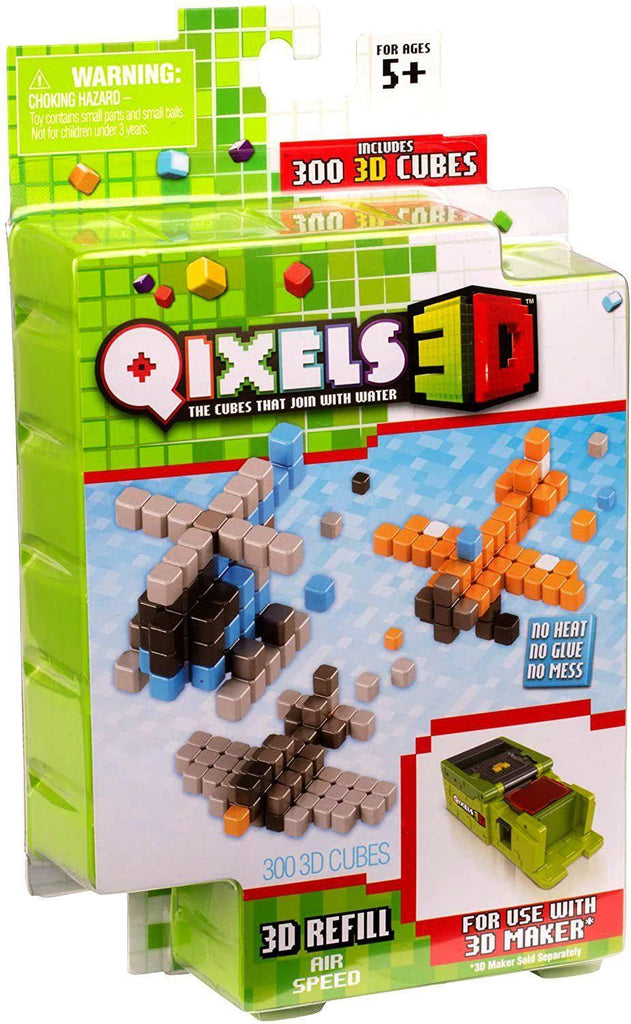 Qixels 3D Cubes Refill Pack - Air Speed - TOYBOX Toy Shop