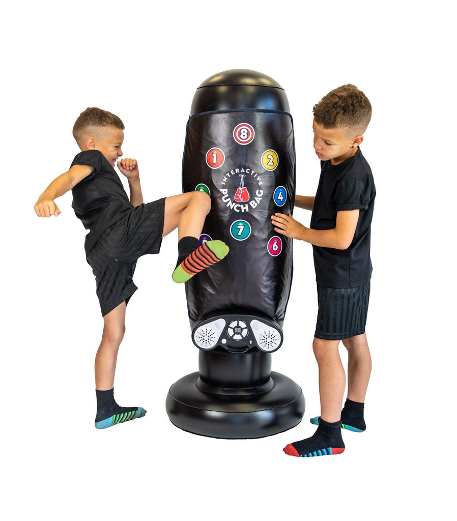 Rainbow Colours Interactive Musical Toy Punching Bag - TOYBOX Toy Shop