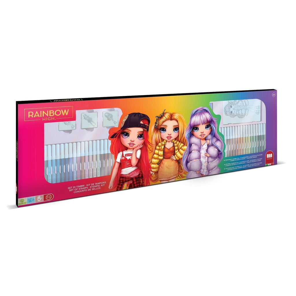 Rainbow High 60 Markers Art Playset - TOYBOX Toy Shop