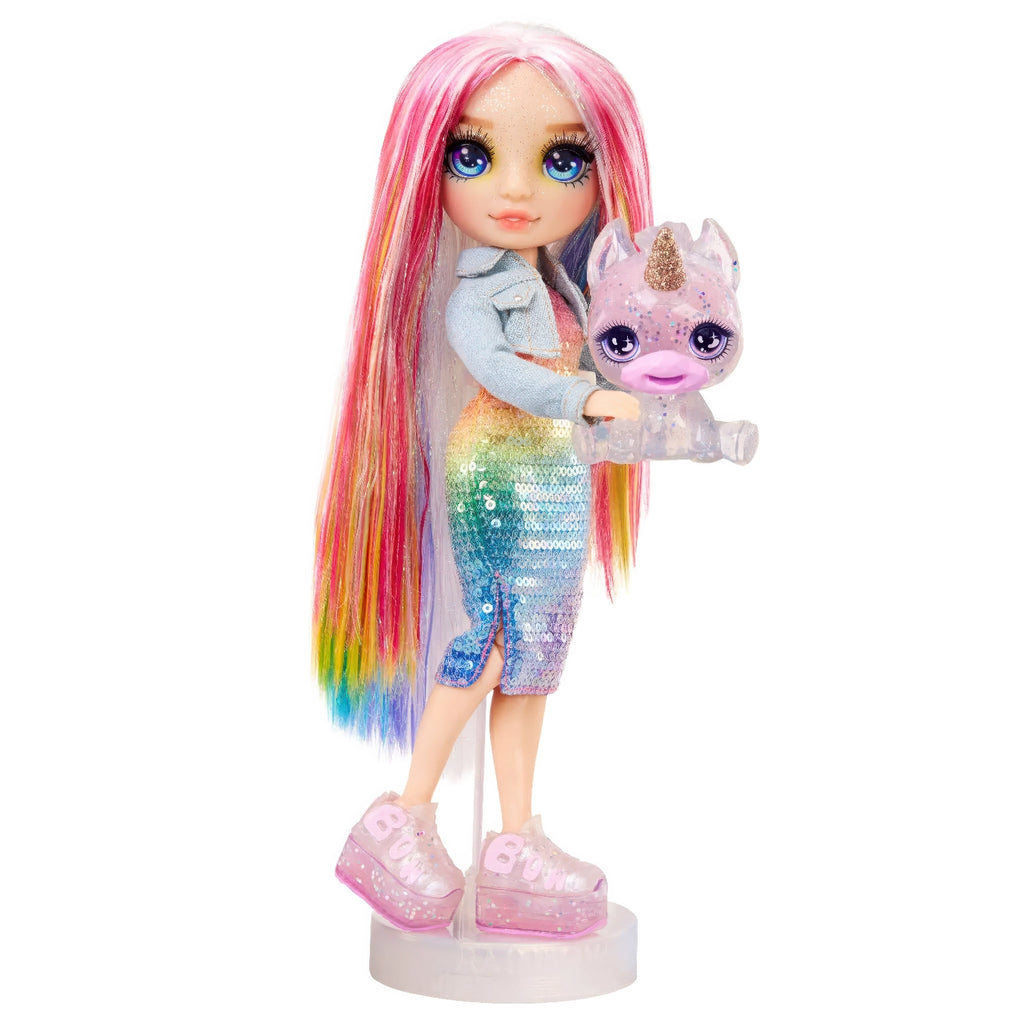 Rainbow High Amaya (rainbow) with Slime Kit & Pet