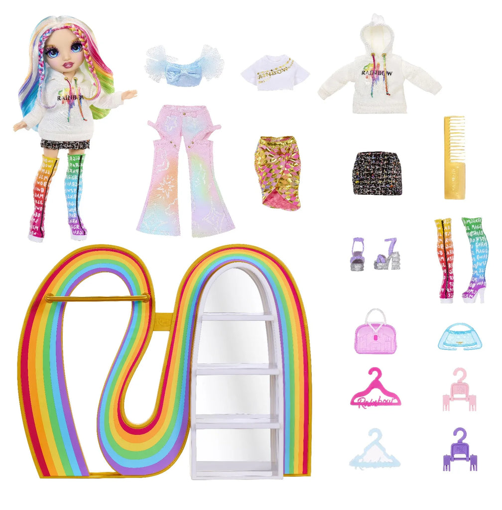 Rainbow High Amaya's Rainbow Closet Playset