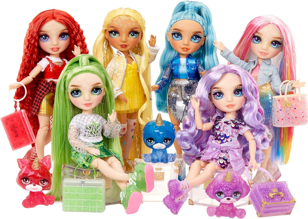 Rainbow High Classic Rainbow Doll Amaya Raine with Slime Kit & Pet - TOYBOX Toy Shop
