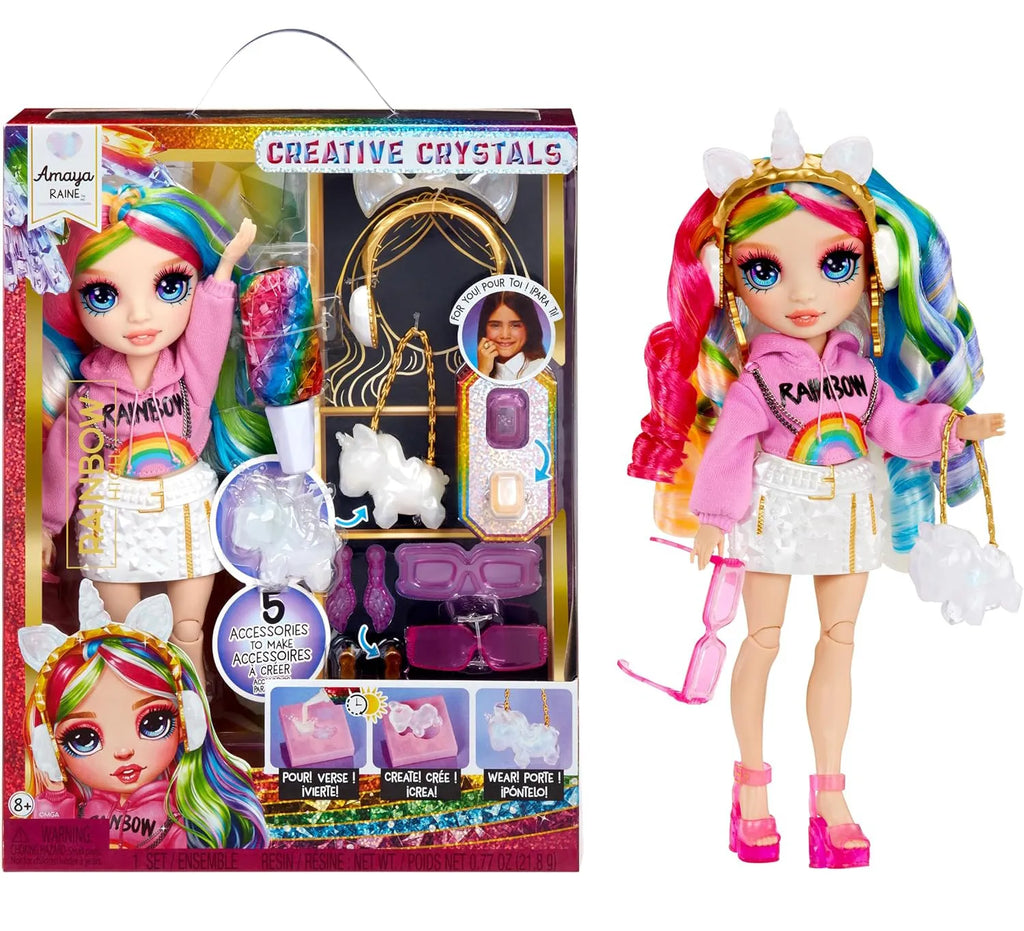 Rainbow High Creative Crystals Fashion Doll - Amaya