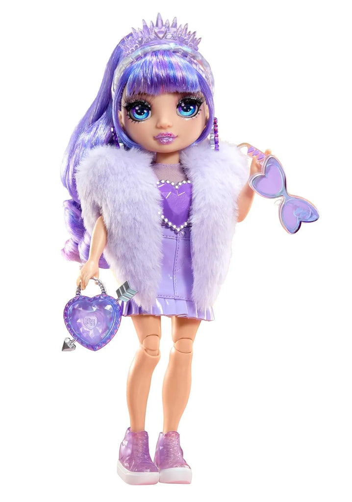 Rainbow High Creative Crystals Fashion Doll- Violet