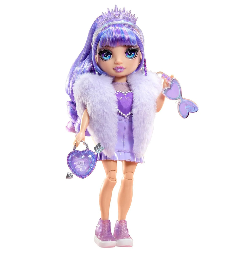 Rainbow High Crystal Fashion Doll - Violet